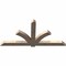 Ekena Millwork Redmond Smooth Timber Gable Bracket, Douglas Fir, 84"W x 42"H x 3 1/2"D x 5 1/2"F, 12/12 Pitch GBW084X42X0406RED00SDF - alternate 2